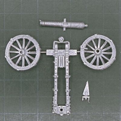 Wargames Foundry, Napoleonic: Prussian 6lb Field Gun