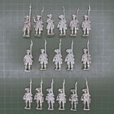 Crusader Miniatures, SYW: British Line Infantry Unit