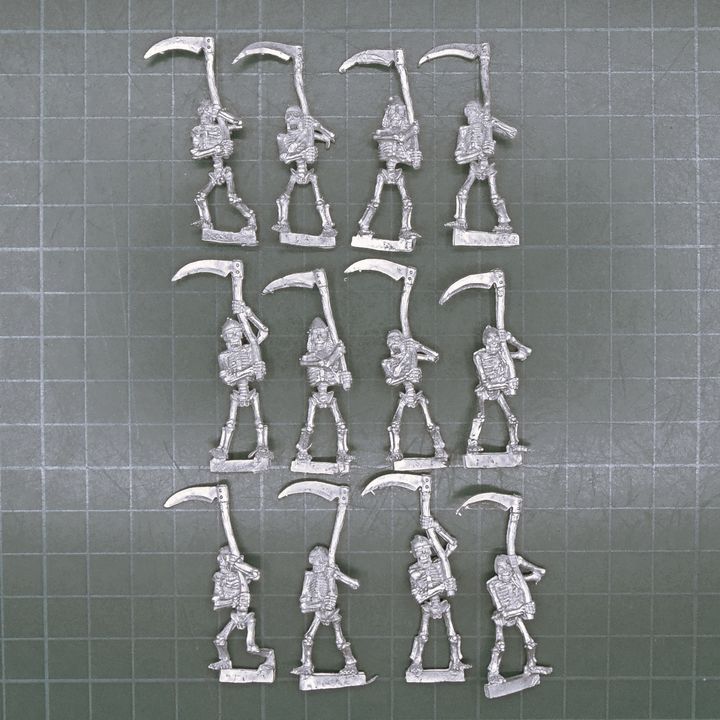 Black Tree Design, Fantasy: Skeletons Armed with Scythes