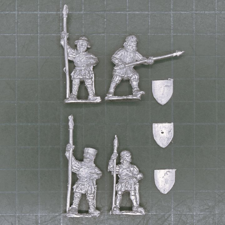 Wargames Foundry, C13th: Spearmen