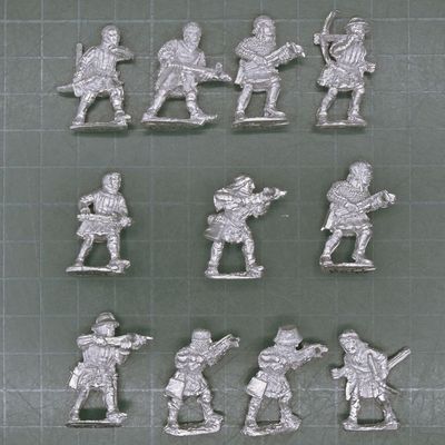 Wargames Foundry, C13th: Crossbowmen