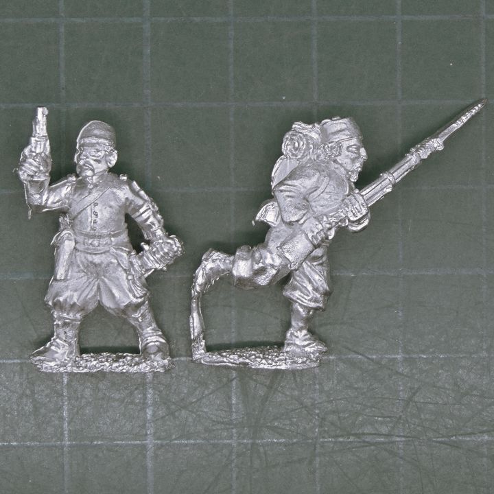 Wargames Foundry, Maximillian Adventure: Egyptian Officer & Infantryman