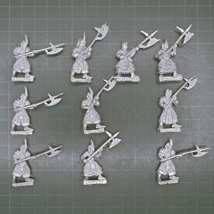Black Tree Design, Fantasy: Shadow Elf Halberdiers