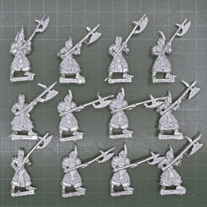 Black Tree Design, Fantasy: Shadow Elf Halberdiers