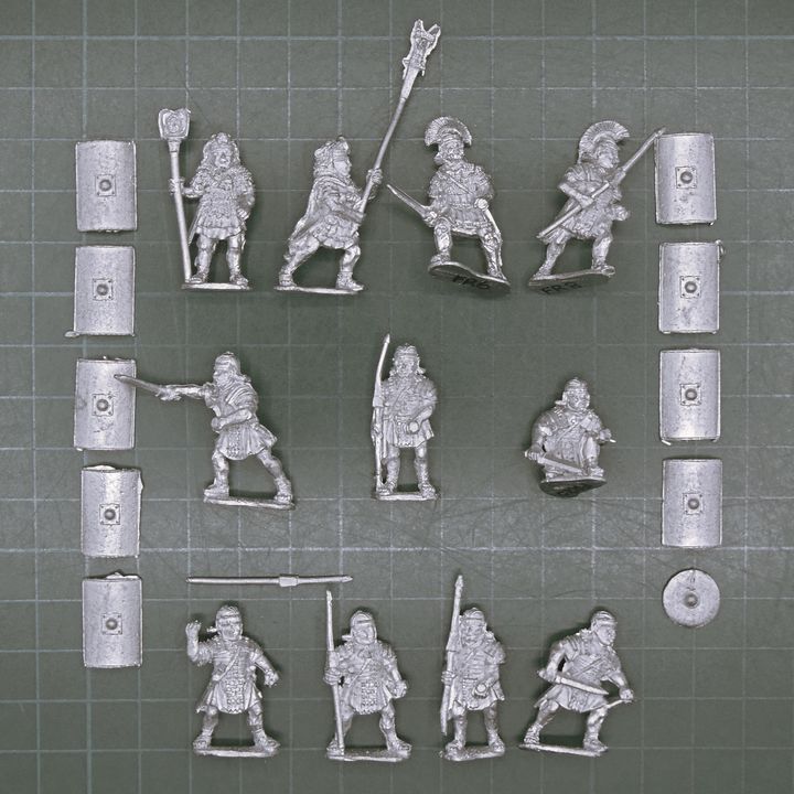 Wargames Foundry, EIR: Legionaires in Segmenta  Armour