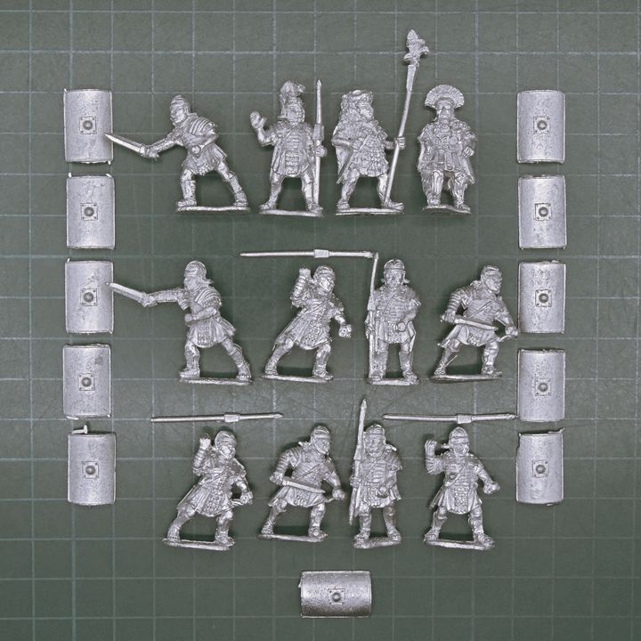 Wargames Foundry, EIR: Legionaires in Segmenta  Armour & Arm Guards