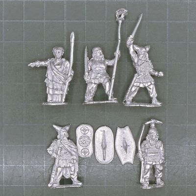 Wargames Foundry, Celt: Ancient British Command Group