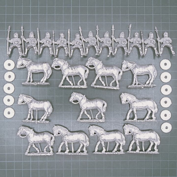 Black Tree Design, Dark Ages: Armoured Saxon Cavalry