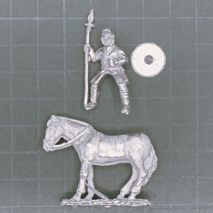 Black Tree Design, Dark Ages: Unarmoured Saxon Cavalryman