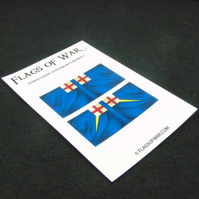 28mm, Flags of War, ECW: Parliamentarian Flags of the London Auxiliaries Blue Regiment