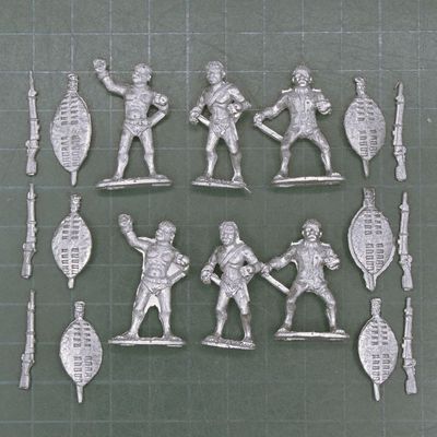 Black Tree Design, Zulu War: Zulu Warriors with Rifles