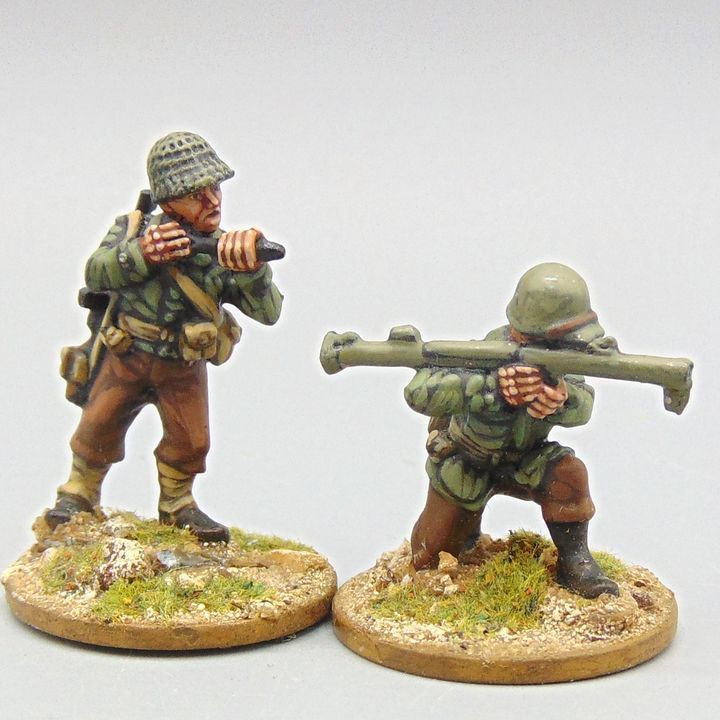 Grade C - Black Tree Design - WW2 - US Infantry Bazooka Team