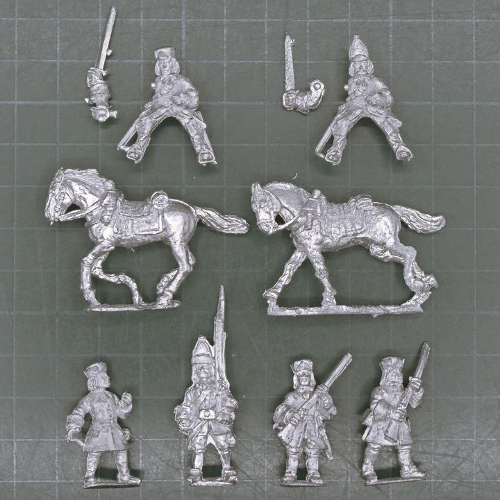Wargames Foundry, GNW: Various Russian Troops