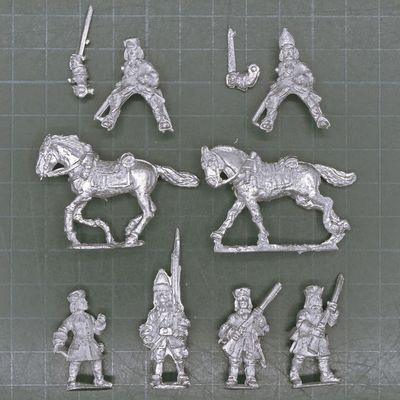 Wargames Foundry, GNW: Various Russian Troops