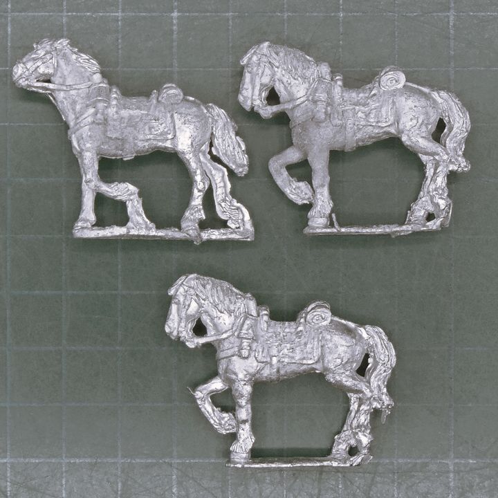 Wargames Foundry, WSS/GNW: Cavalry Horses