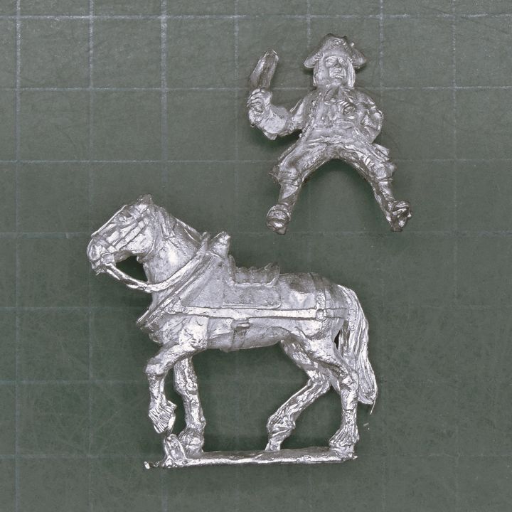 Wargames Foundry, WSS/GNW: Limber Horse with Rider/Driver