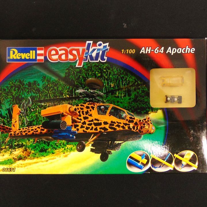 Revell, 1982 - Date: US AH-64 Apache Attack Helicopter