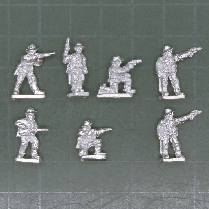Peter Pig, Wild West: Dismounted US Cavalry