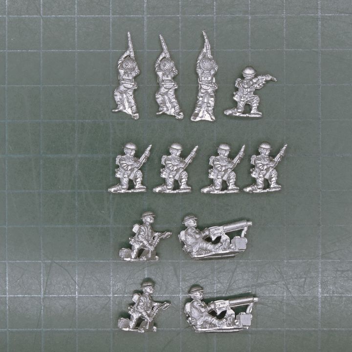 QRF Models, WW2: Early War British Infantry