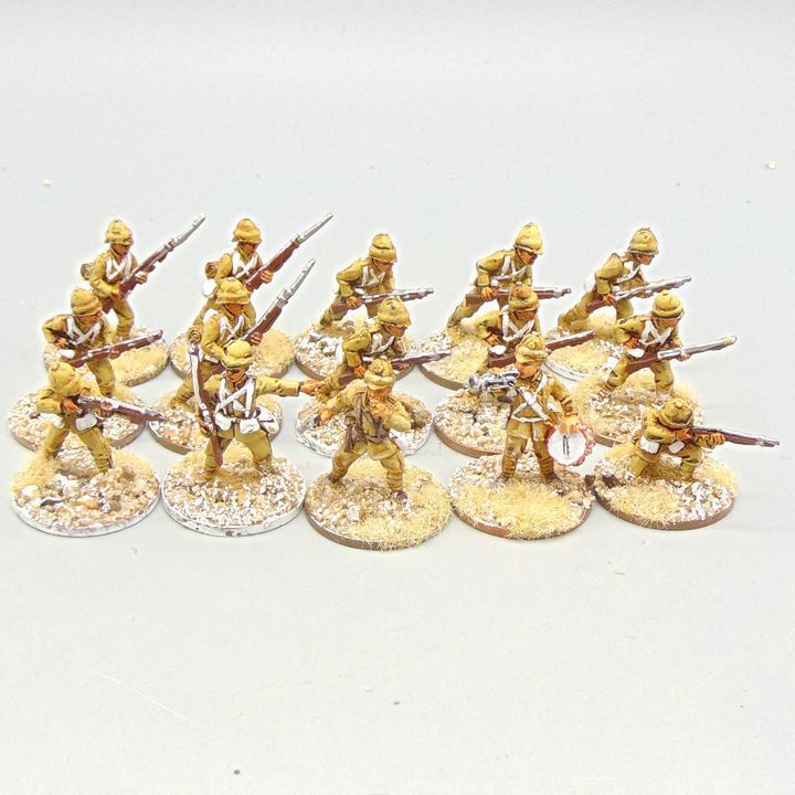 Grade E - Wargames Foundry - Sudan Campaign - British Infantry