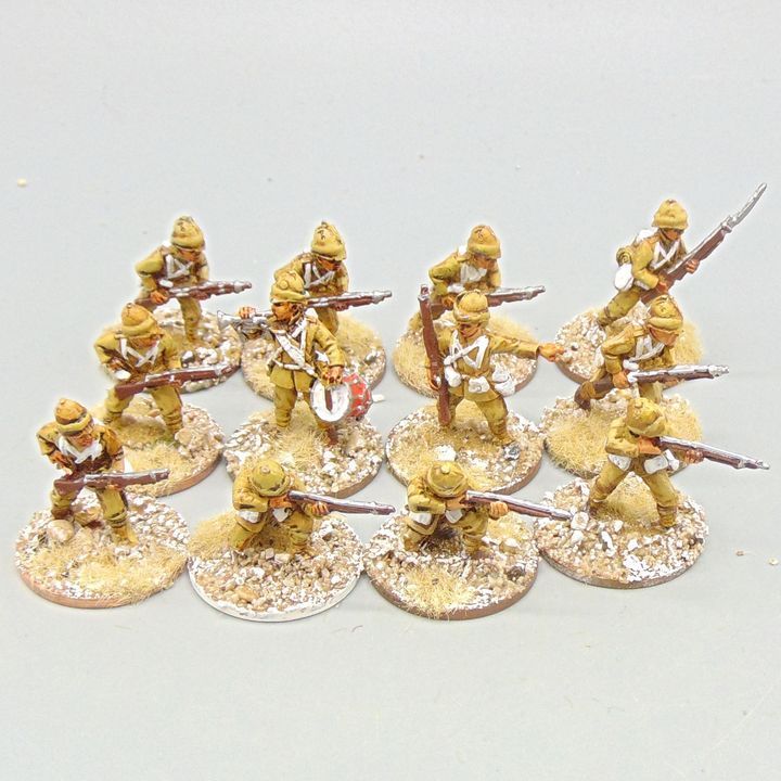 Grade E - Wargames Foundry - Sudan Campaign - British Infantry
