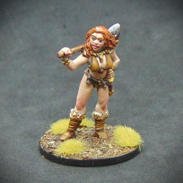 Mary Ann the Barbarian - Fantasy Character