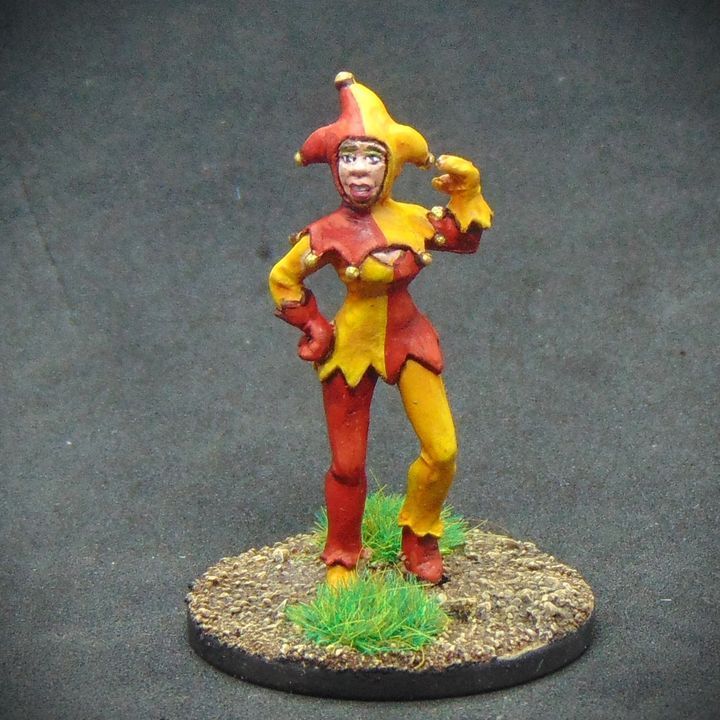 Esther the Jester - Medieval Fool