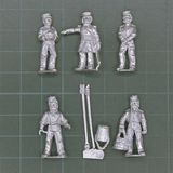 Wargames Foundry, Crimean War: British Royal Artillery Crew in fatigues