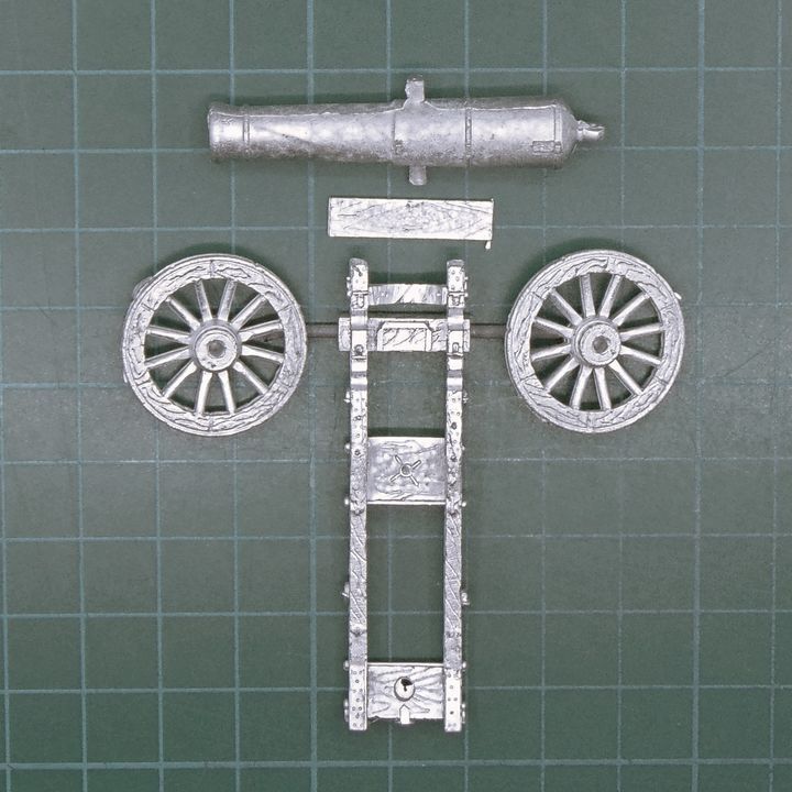 Wargames Foundry, Crimean War: British 32lb Cannon on Field Carriage