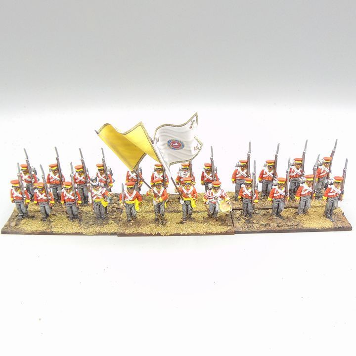 Grade E - Perry Miniatures - Napoleonic - Hanoverian Infantry Unit