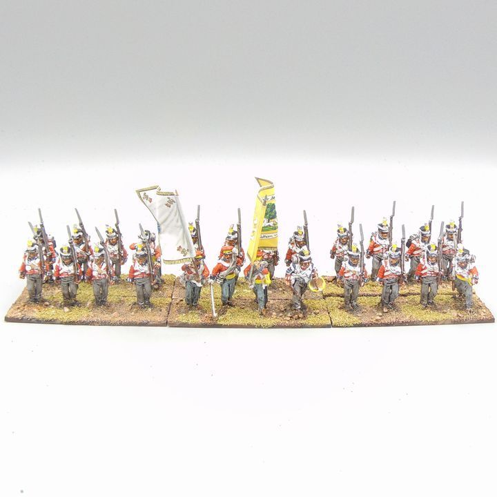 Grade E - Perry Miniatures - Napoleonic - Hanoverian Infantry Unit