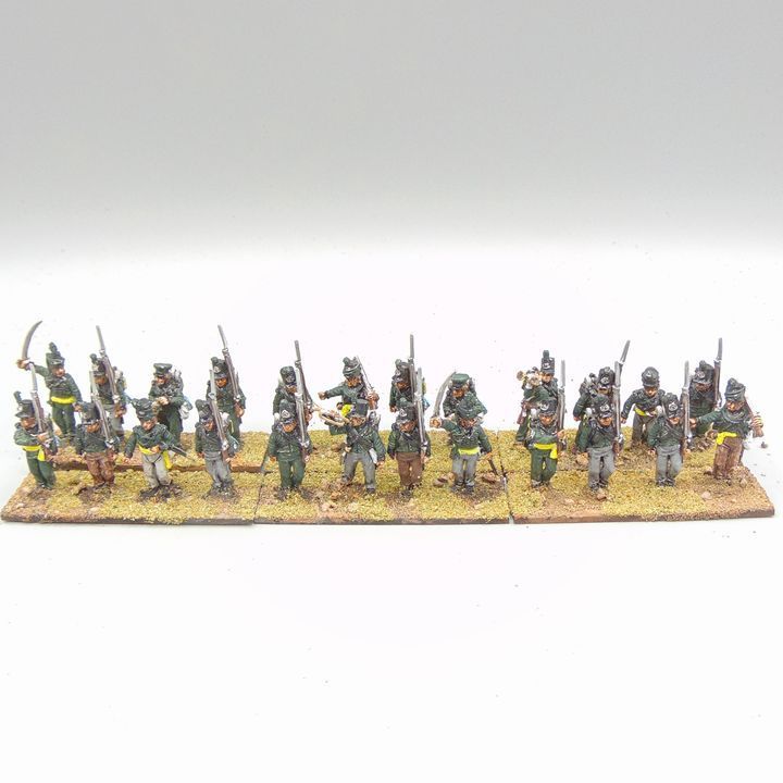 Grade E - Perry Miniatures - Napoleonic - Hanoverian Light Infantry Unit