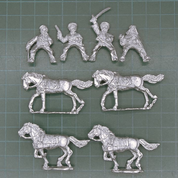 Wargames Foundry, Crimean War: Turkish Bashi Bazouks