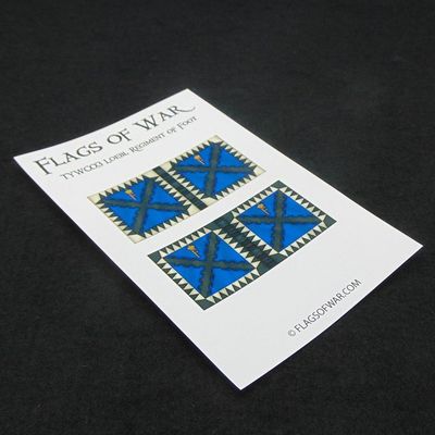 28mm, Flags of War, TYW: Imperialist Flags of Loebl Regiment of Foot