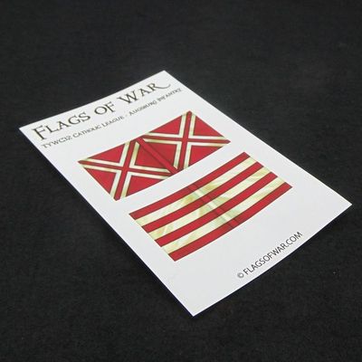 28mm, Flags of War, TYW: Imperialist Catholic League Augsburg Infantry Flags