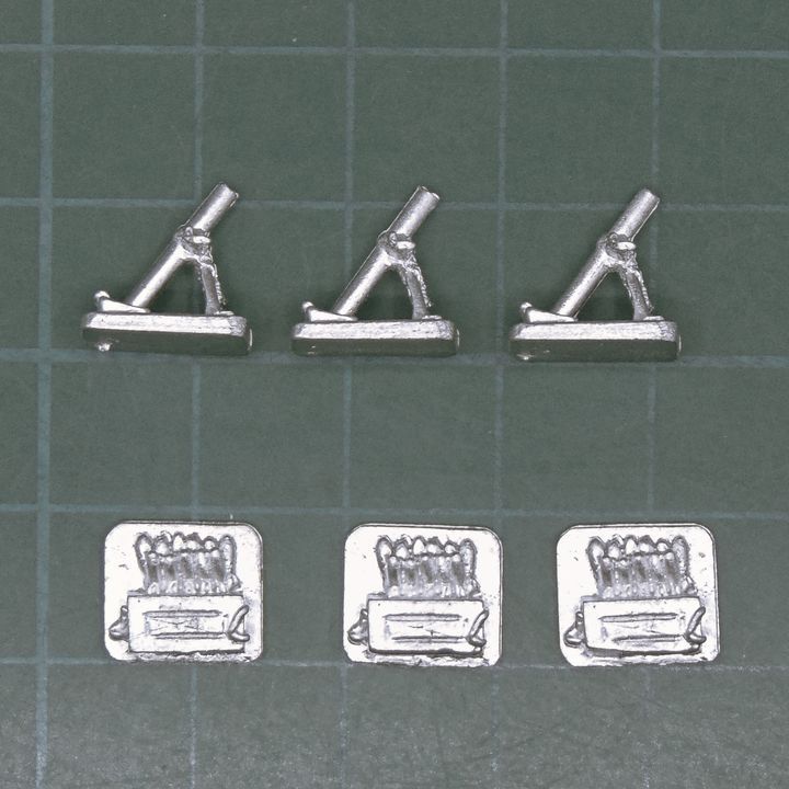 Peter Pig, Modern Africa: Medium Mortars