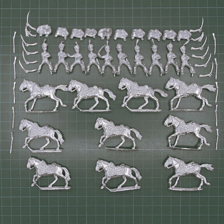 Eagle Figures, Napoleonic: French Hussars Unit