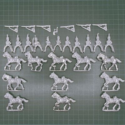 Wargames Foundry, FPW: French Hussar Unit in Busbies