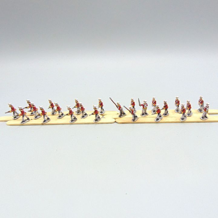 Grade D, Irregular Miniatures - Colonial Sikh War - British Infantry Unit