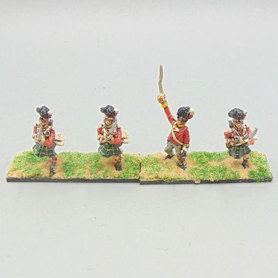 Grade E - Foremost/Connoisseur Figures - Napoleonic - British Highland Infantry, Skirmishing