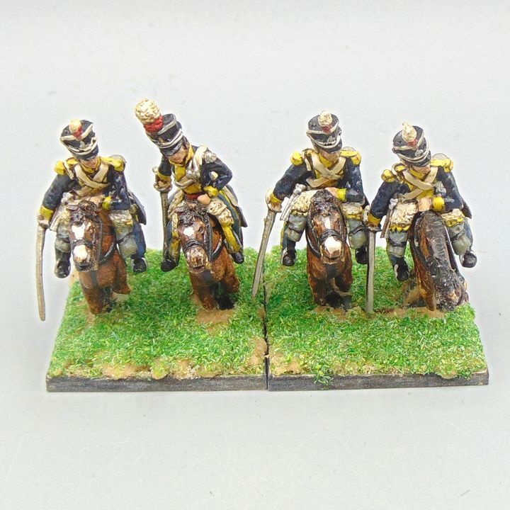 Grade D - Connoisseur Figures - Napoleonic - British Light Dragoons