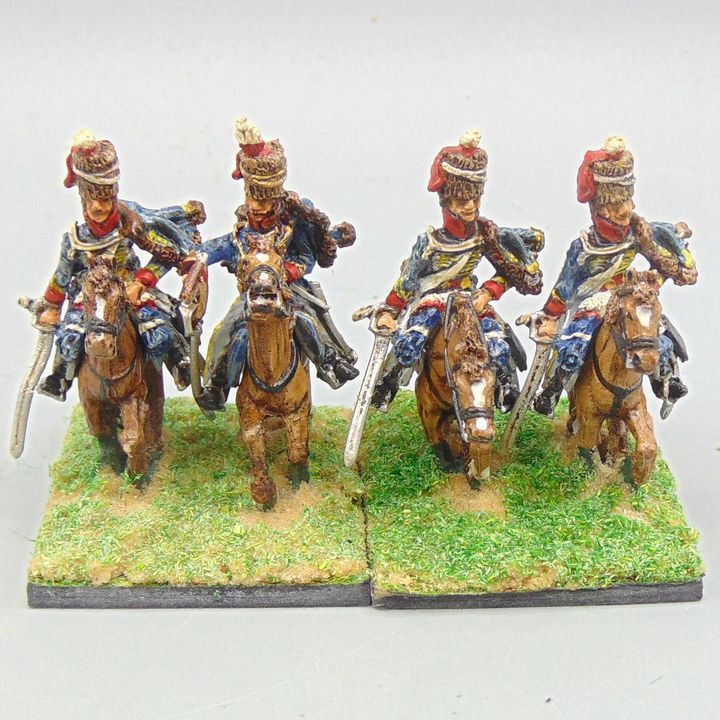 Grade D - Connoisseur Figures - Napoleonic - British Hussars
