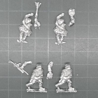 Tumbling Dice Miniatures, WW1: Russian LMG Teams