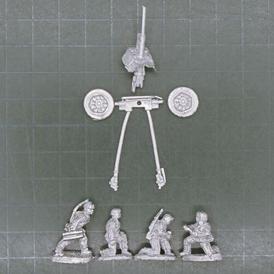 Reiver Castings, WW2: Soviet Russian 45mm L/46 ATG Team