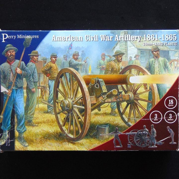 Perry Miniatures, ACW: Artillery 1861-1865