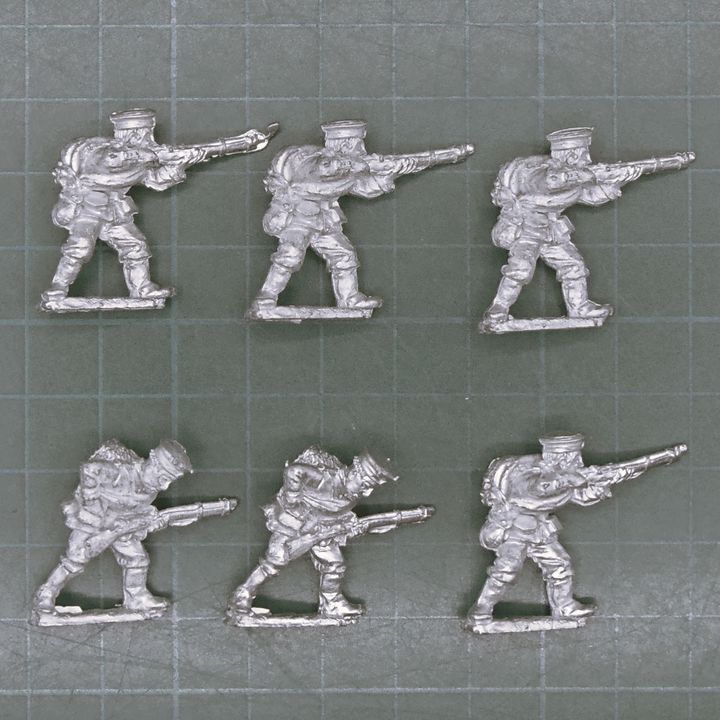 Wargames Foundry, FPW: Prussian Infantry in Caps, Loading & Firing