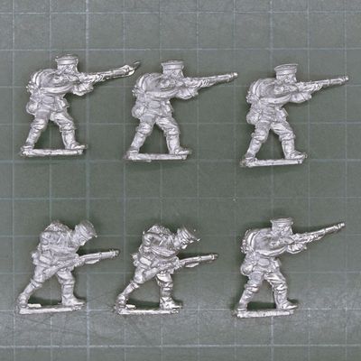 Wargames Foundry, FPW: Prussian Infantry in Caps, Loading & Firing