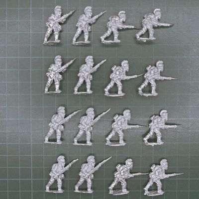 Wargames Foundry, FPW: Bavarian Infantry, Advancing