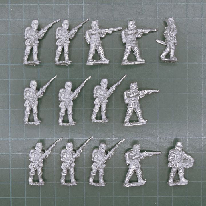 Wargames Foundry, FPW: Wurttemburg Infantry