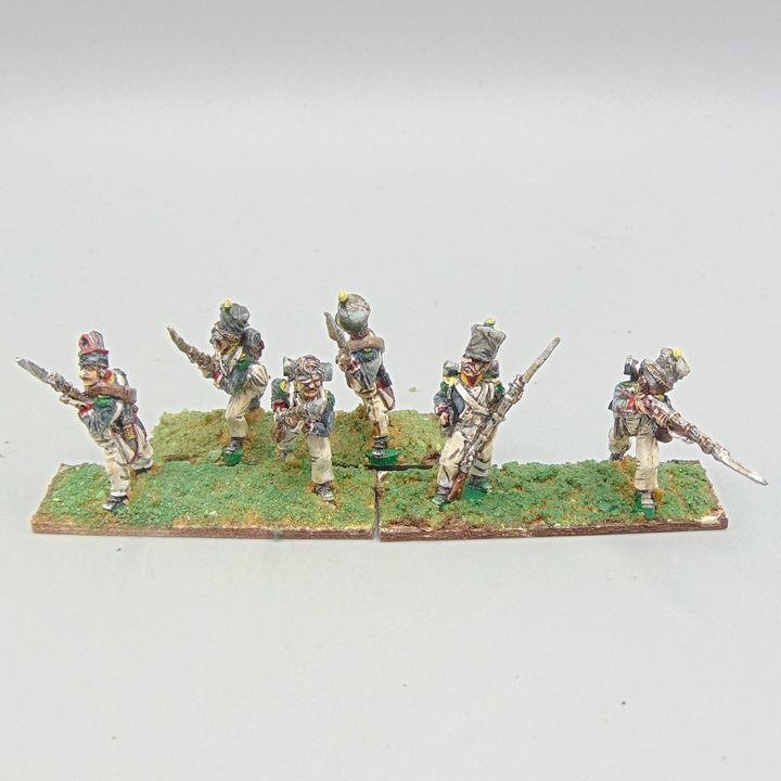 Grade D - Old Glory Miniatures - Napoleonic - French Line Voltigeurs, Skirmishing